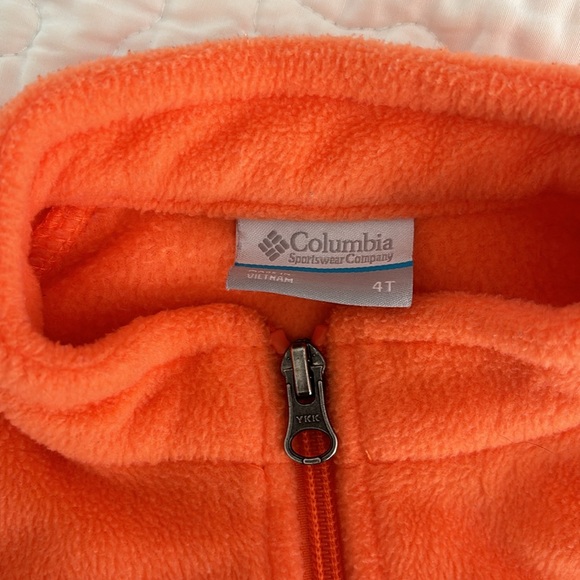 Toddler Columbia full zip fleece jacket - Picture 2 of 3